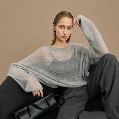 Soft Relaxed Pullover Sweater