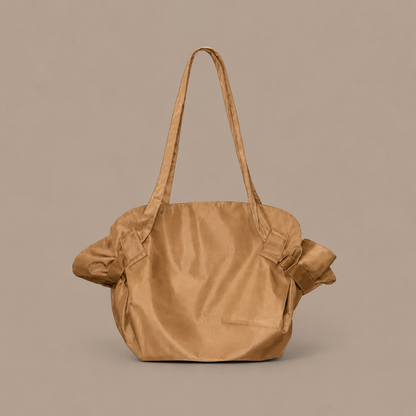 Fold Detail Everyday Tote Bag