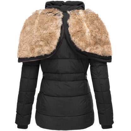 Women's Selene Slim-Fit Puffer Jacket with Hood and Slim Fit Design