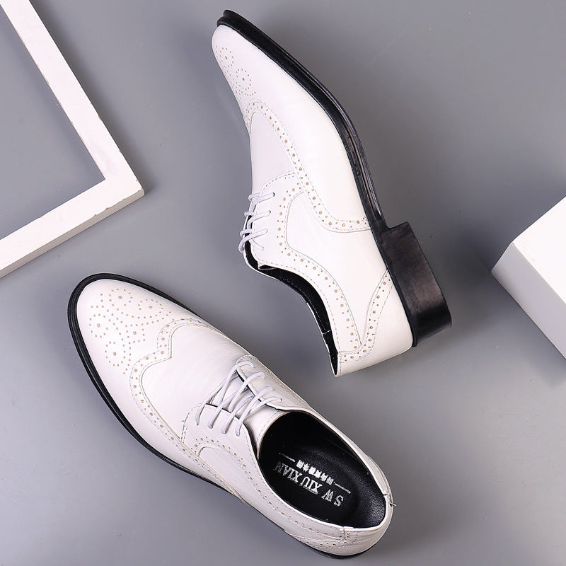 Men's Classic Wellington Brogue Oxford Shoes