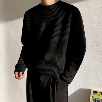 Ellsworth – Relaxed Fit Cotton Ribbed Jumper
