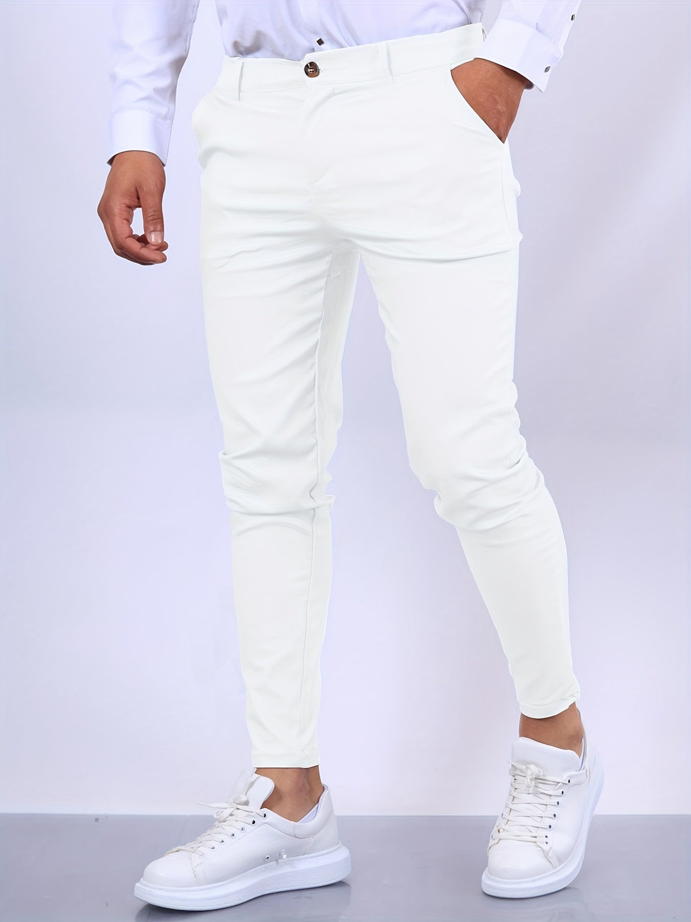 Men’s Eton Skinny-Fit Chino Pants