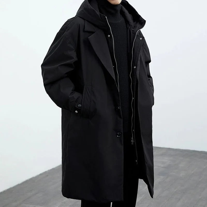 Men's Alderwood Waterproof Puffer Trench Coat