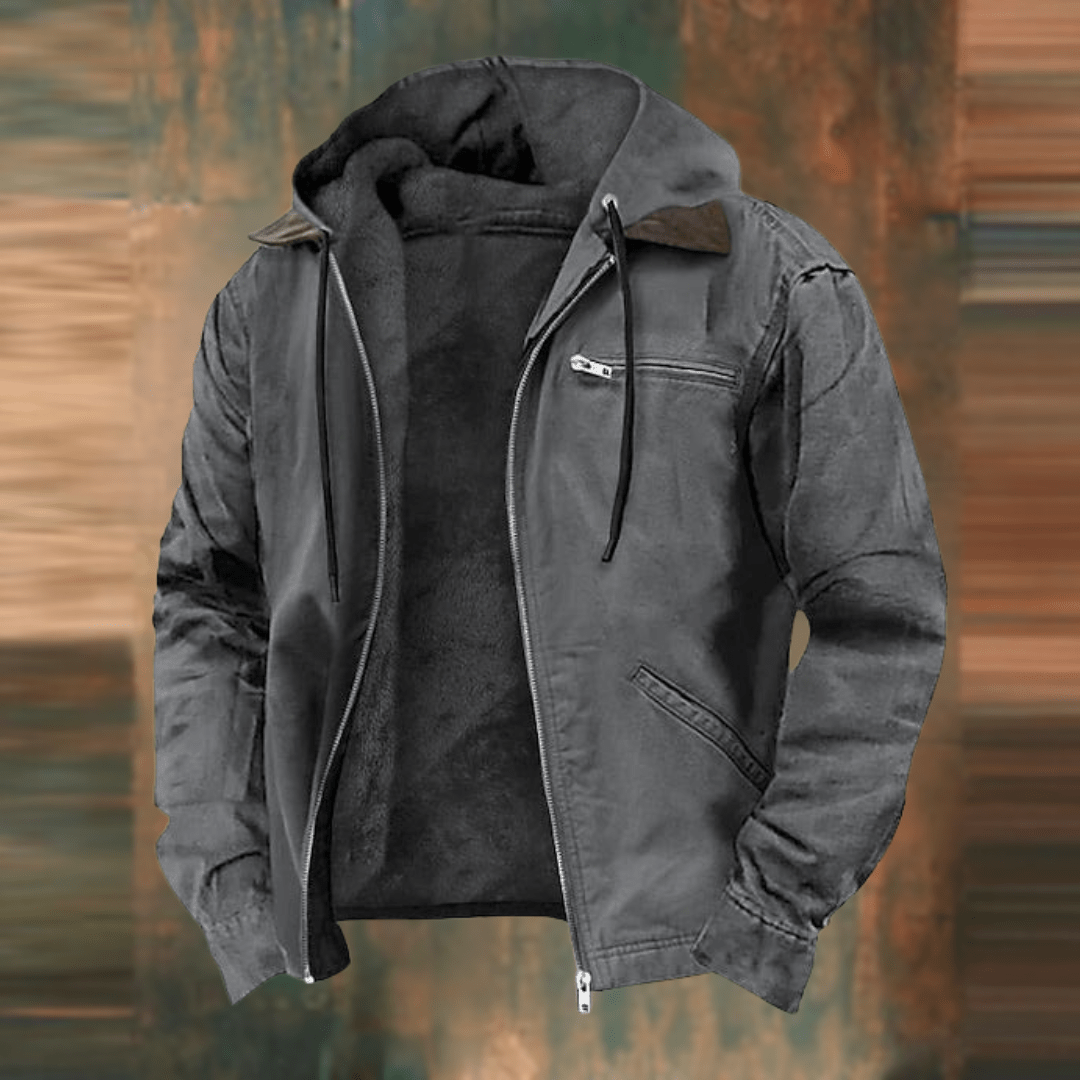 Men's Ridgefield Hooded Bomber Jacket
