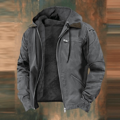 Men's Ridgefield Hooded Bomber Jacket