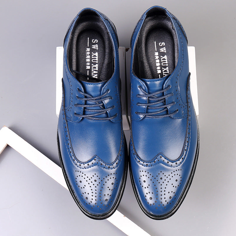 Men's Classic Wellington Brogue Oxford Shoes